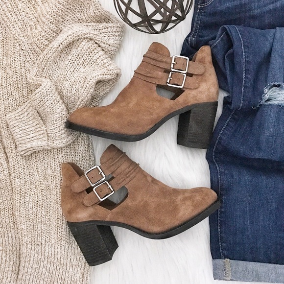 Jeffrey Campbell Shoes - New Jeffrey Campbell Suede Cutout Bootie